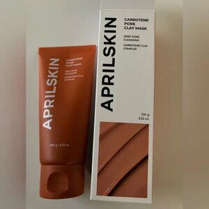 NWT April Skin Korean Carrotene IPMP 3 Min Quick Dry Pore Caring Clay Mask 100ml